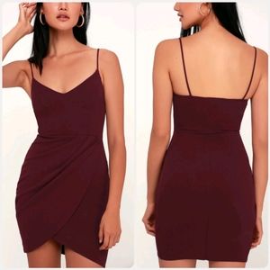 Lulu's Forever Your Girl Plum Purple Bodycon Dress